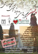 پوستر پنجمین کنگره پژوهشی سالیانه دانشجویان دانشگاه علوم پزشکی بابل