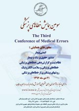 پوستر سومین همایش خطاهای پزشکی